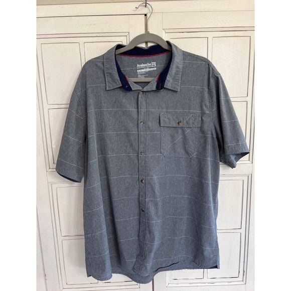 Avalanche Duluth Trading Co size XL men’s button down short sleeve shirt top - Picture 1 of 2